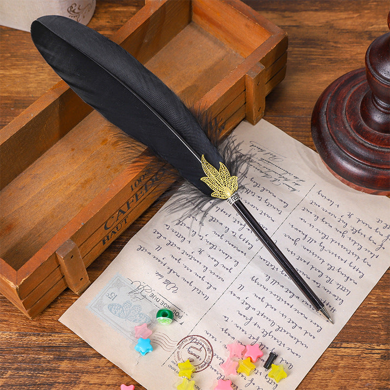 Wholesale Multicolor Feather Pens